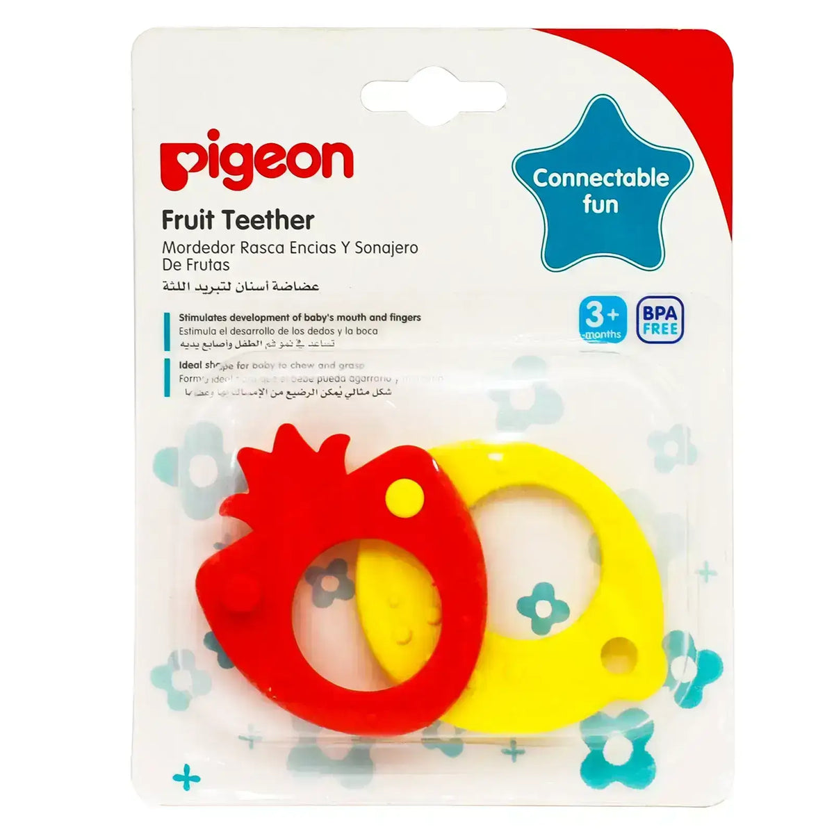 Pigeon Fruit Teether +3 Months N645
