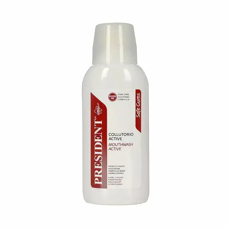 President Safe Gum Active Mouthwash 250 ml
