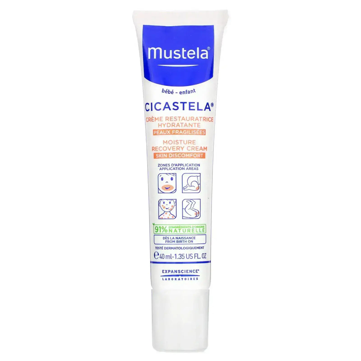 Mustela Cicastela Repairing Cream 40ml Reparing cream