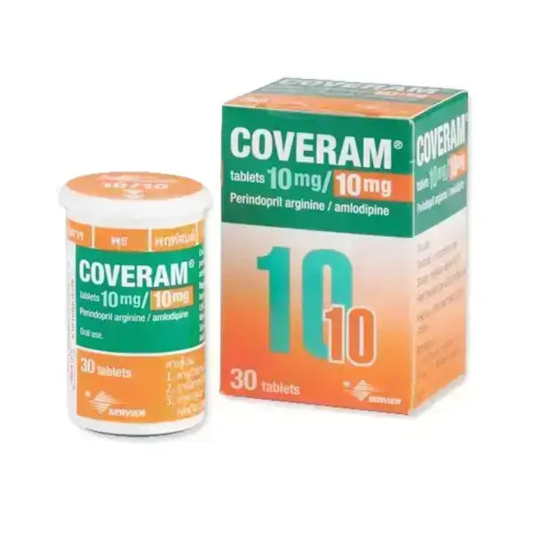 Coveram 10/10 mg 30 Tabs For High Blood Pressure