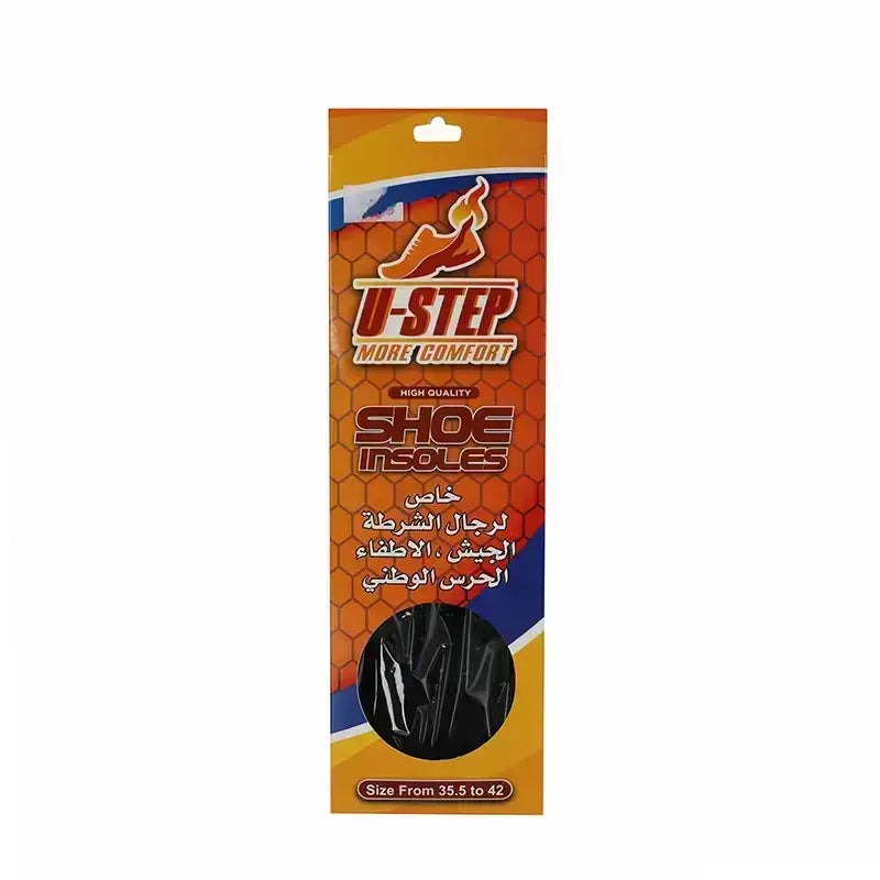 U-STEP Shoe Insoles Police Size 35.5-42