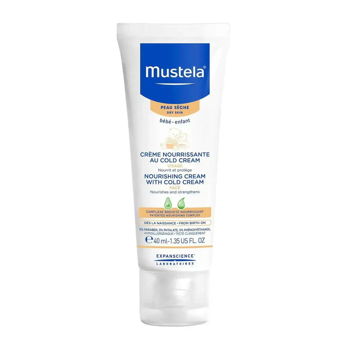 Mustela Nourishing Cream with Cold Cream 40ml  Moisturizer