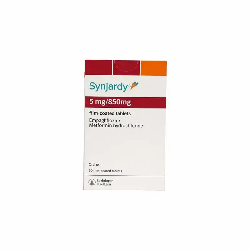 Synjardy 5/850 mg F/C Tabs 60'S For Diabetes