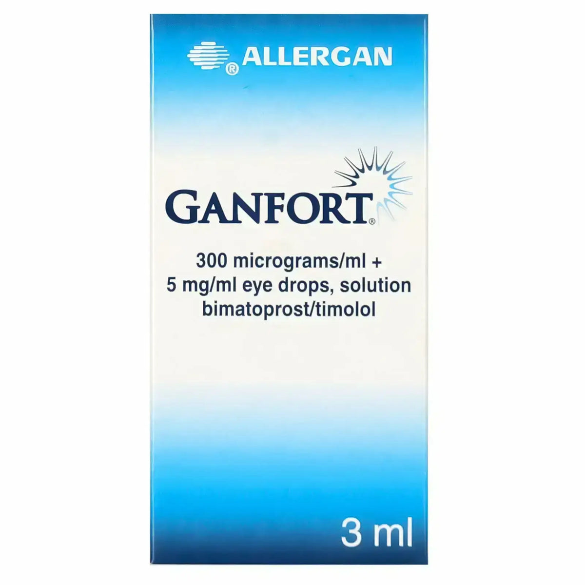 Ganfort Eye Drops 3 ml