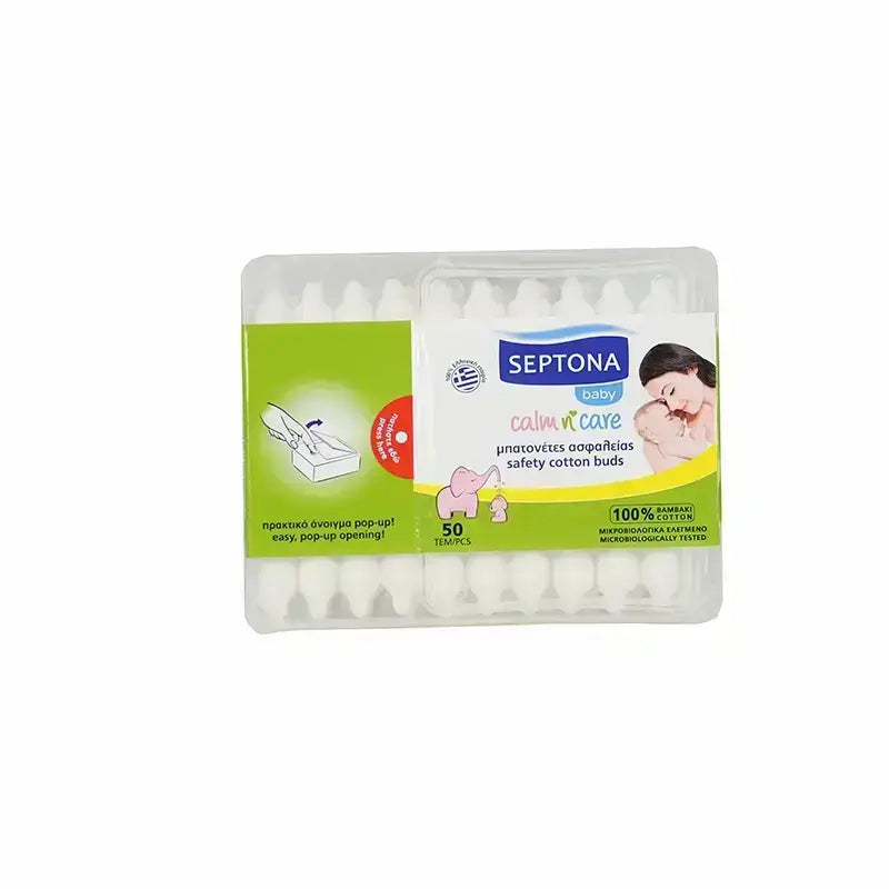 Septona Baby Safety Cotton Buds 50 Pcs