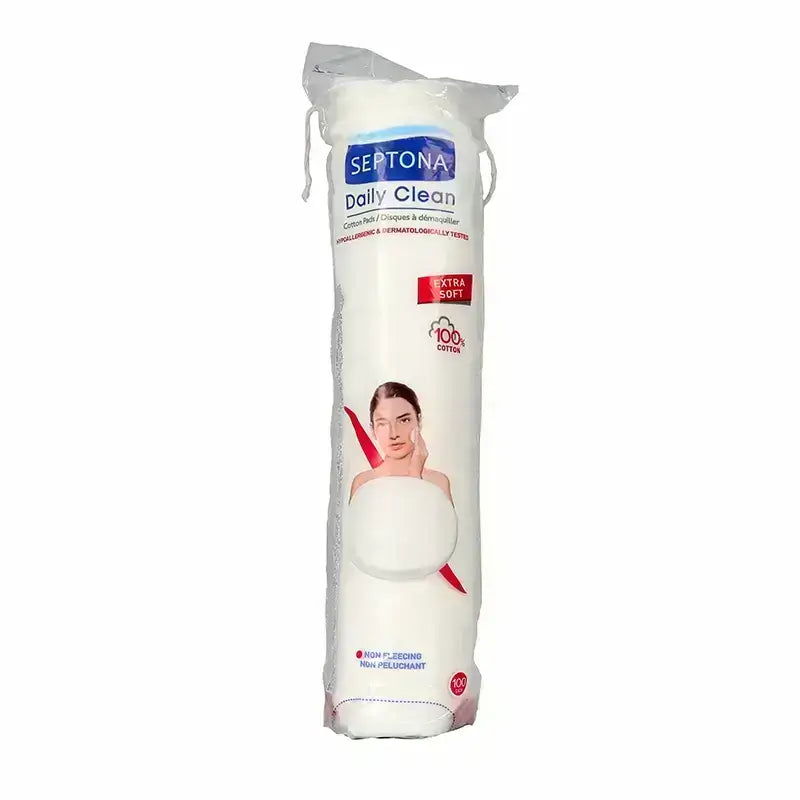 Septona Daily Clean Cotton Round Pads 70 Pcs