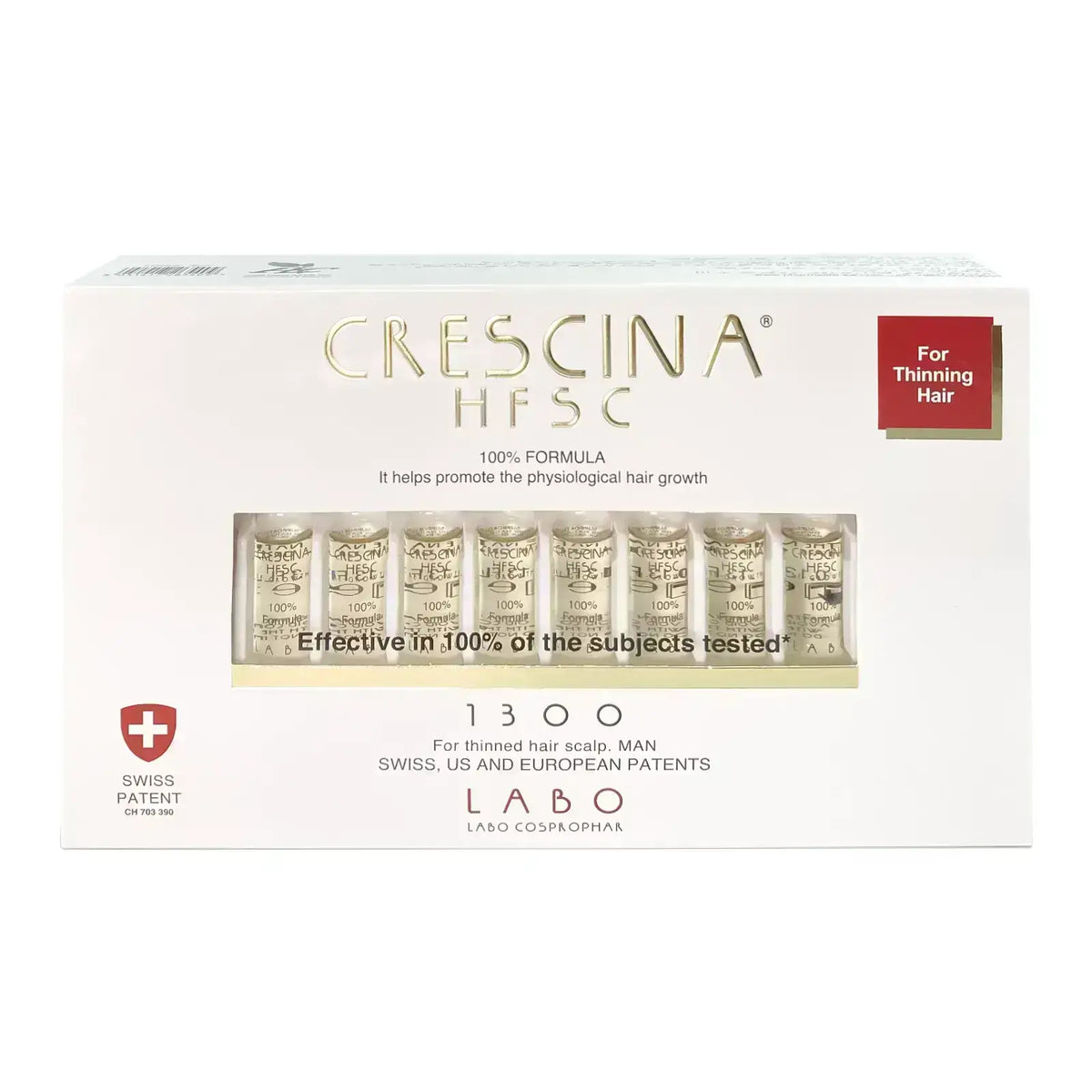 Crescina HFSC 100% 1300 Man 10 FL