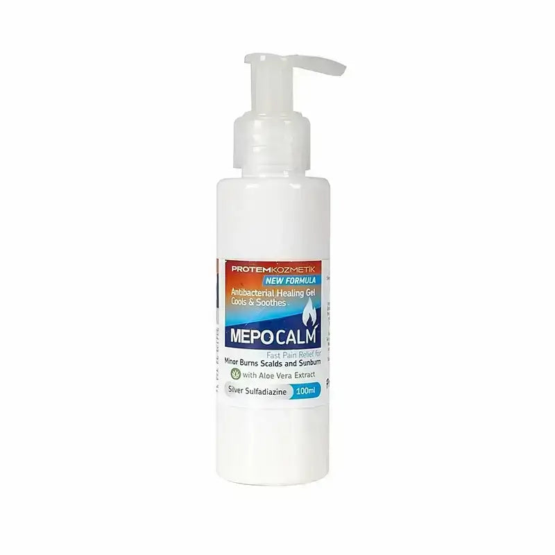 Mepo Calm Antibacterial Healing Gel For Burns 100 ml