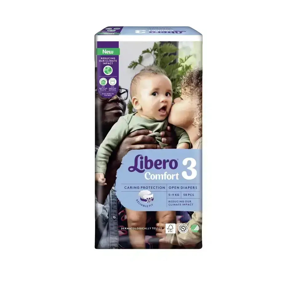 Libero 3 Comfort 5-9 Kg 58 Pcs