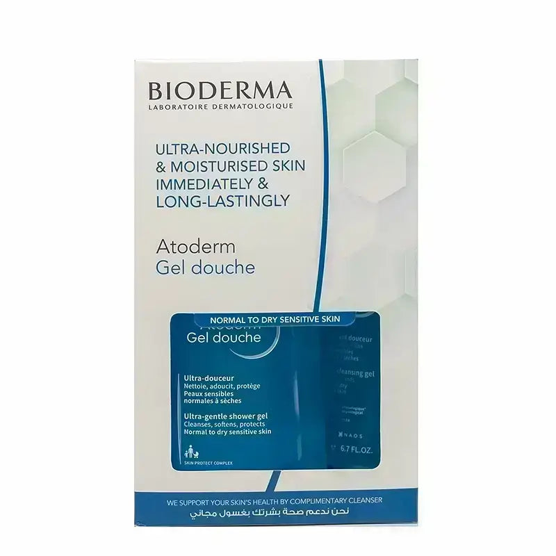 Bioderma Atoderm Gel Douche Offer (1 Litre + 200 ml)