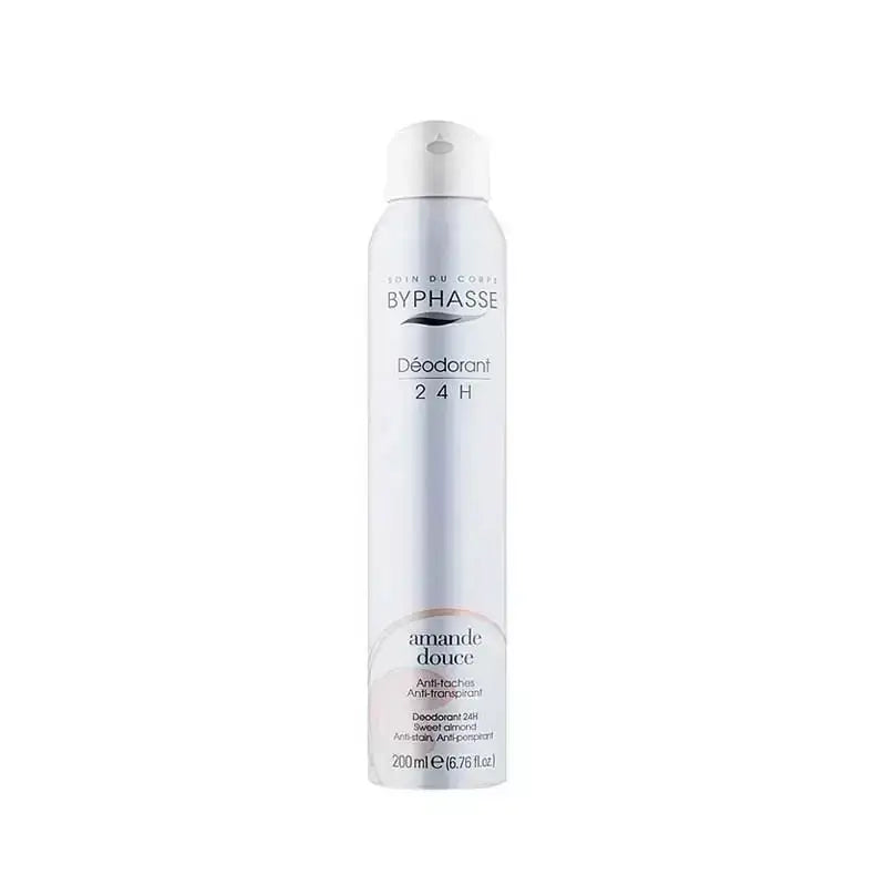 Byphasse Body Deodorant 24H Sweet Almond Spray 200 ml 4288