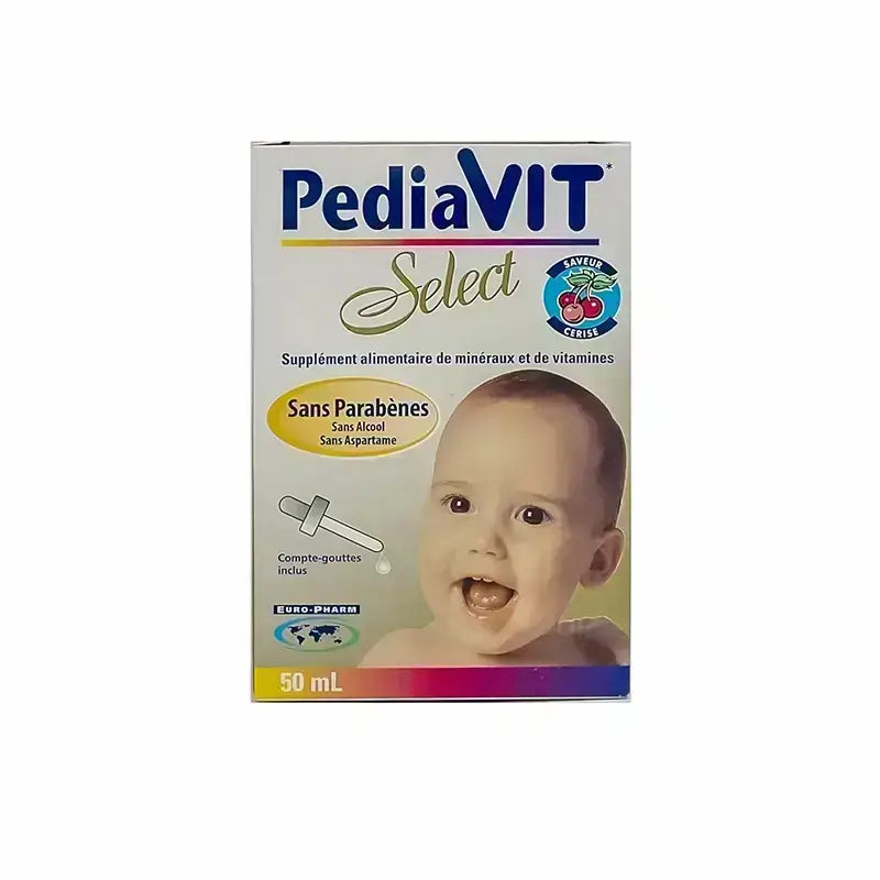 Pedia Vit Select Drops Cherry Flavoured 50 ml