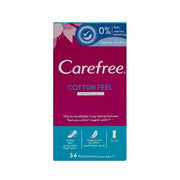 Carefree Cotton Feel Unscented Pantyliners 34'S