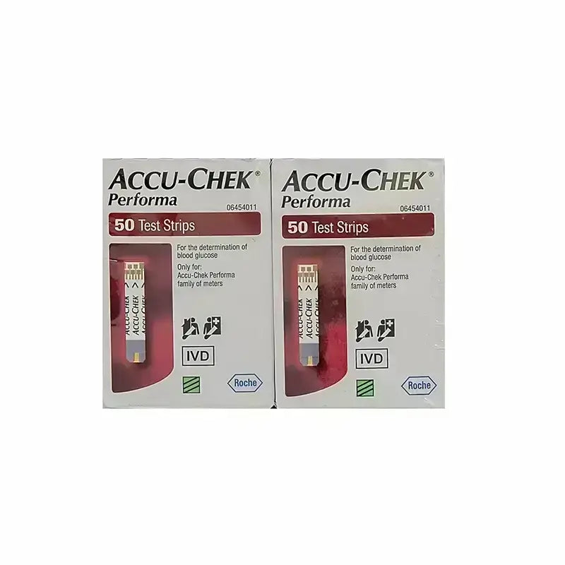 Accu Chek Performa Test Strips Offer 50*2 Box