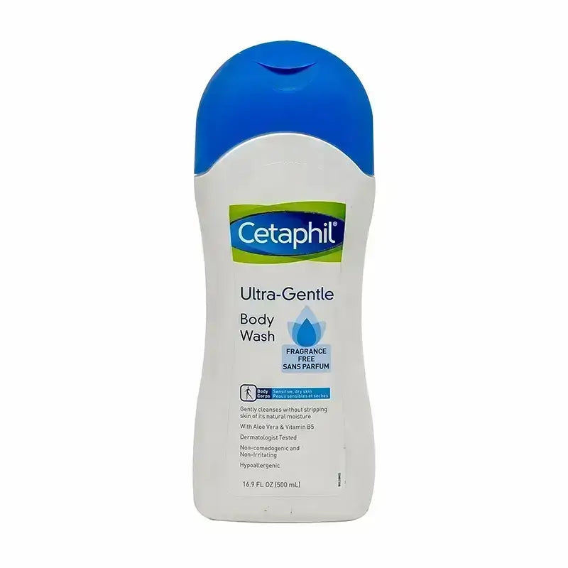 Cetaphil Ultra Gentle Body Wash Fragrance Free 500 ml