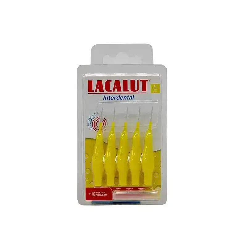 Lacalut Interdental Brush L 4.00 mm Yellow 5 Pcs 154