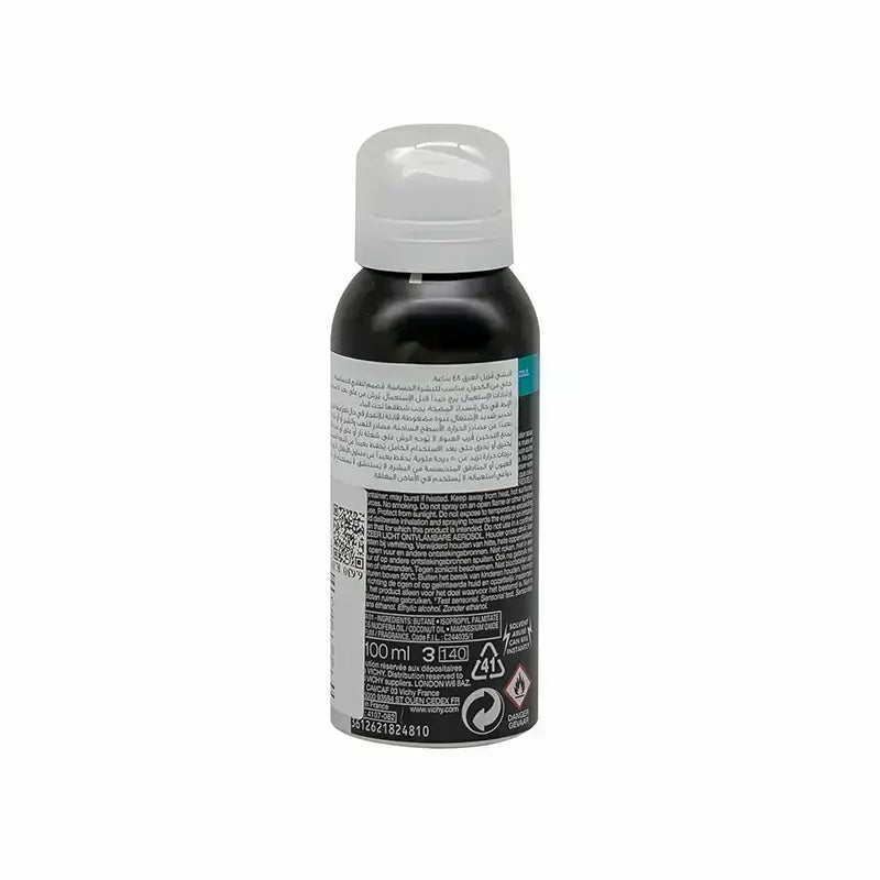 Vichy Homme Deodorant 48H 0% Alcohol Spray 100 ml