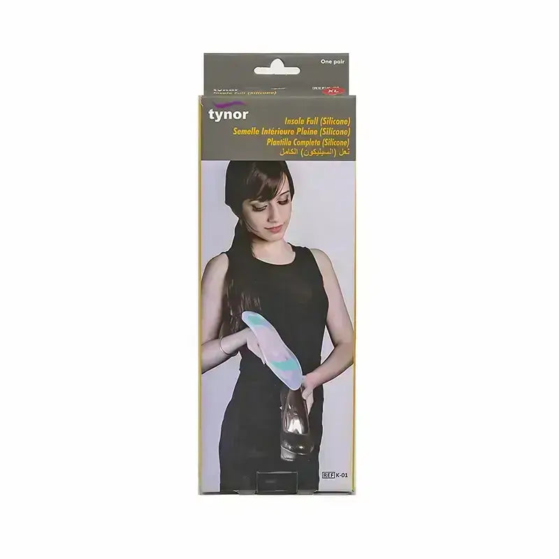 Tynor Insole Full Silicon XL 1 Pair K01