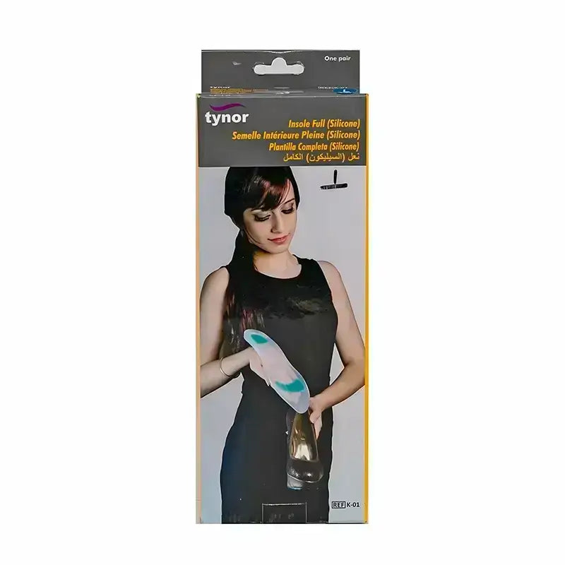 Tynor Insole Full Silicon L 1 Pair K01