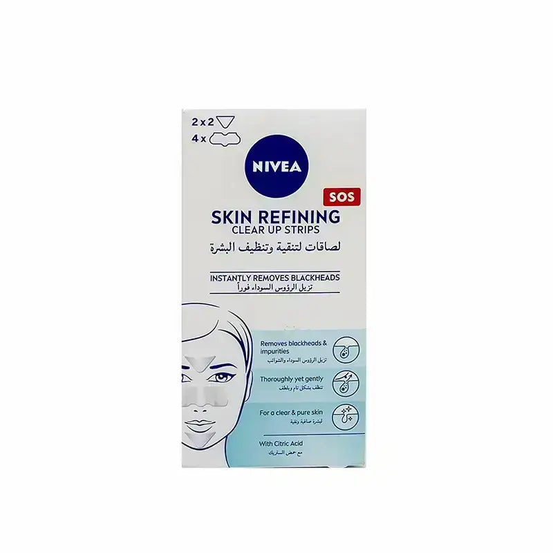 Nivea Skin Refining Clear Up Strips 6 Pcs