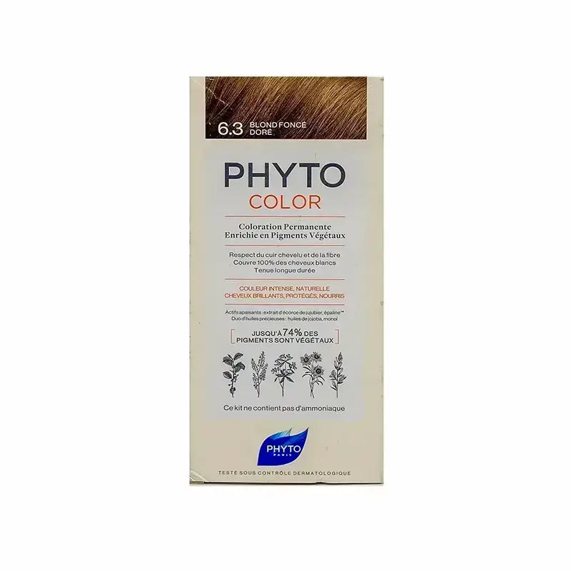 Phyto Color 6.3 Dark Golden Blonde
