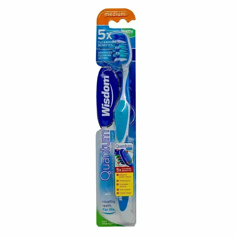 Wisdom Quantum Clean Medium Toothbrush 1 Pc