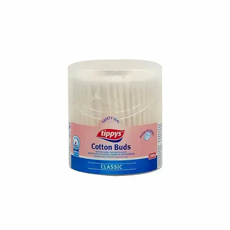 Tippys Classic Cotton Buds Box 200 Pcs
