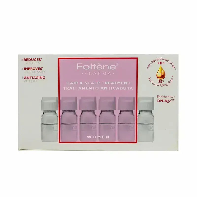 Foltene Hair & Scalp Treatment For Women 12 Vials x 6 ml