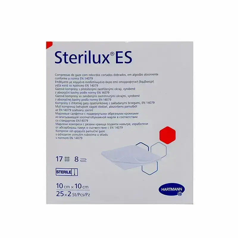 Hartmann Sterilux ES Gauze 10x10 cm 25 Pcs
