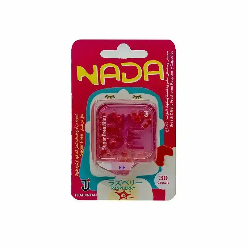 Nada Breath Freshener Raspberry Flavour 30 Caps