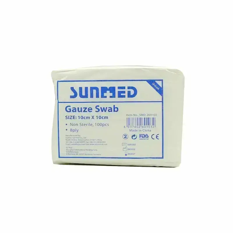 Non Sterile Gauze Swab 10x10 cm
