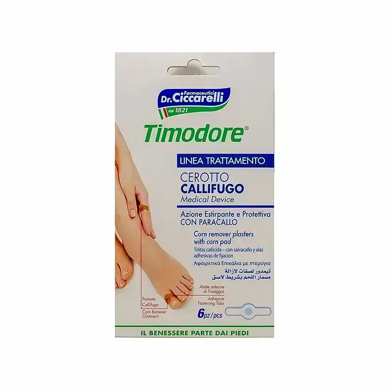 Dr. Ciccarelli Timodore Corn Remove Plasters 6 Pcs