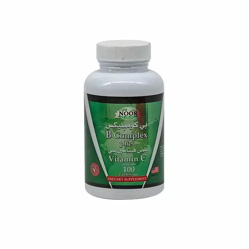 Noor B Complex Plus Vitamin C 100 Tabs