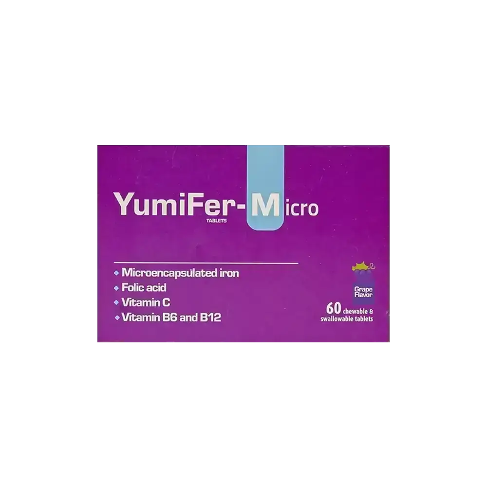 Yumifer M Chewable Tabs 60'S For Anemia