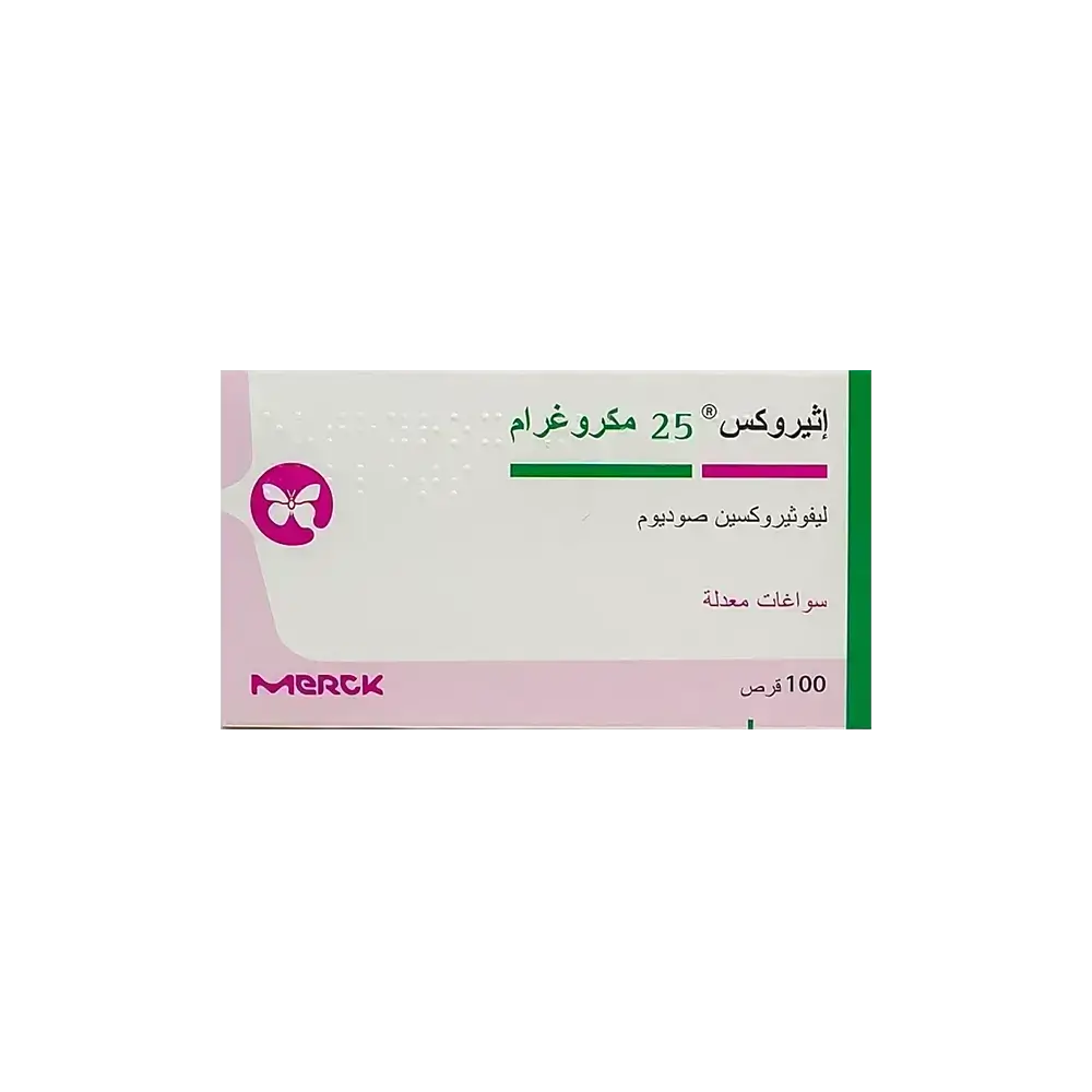 Euthyrox 25 mcg 100 Tabs