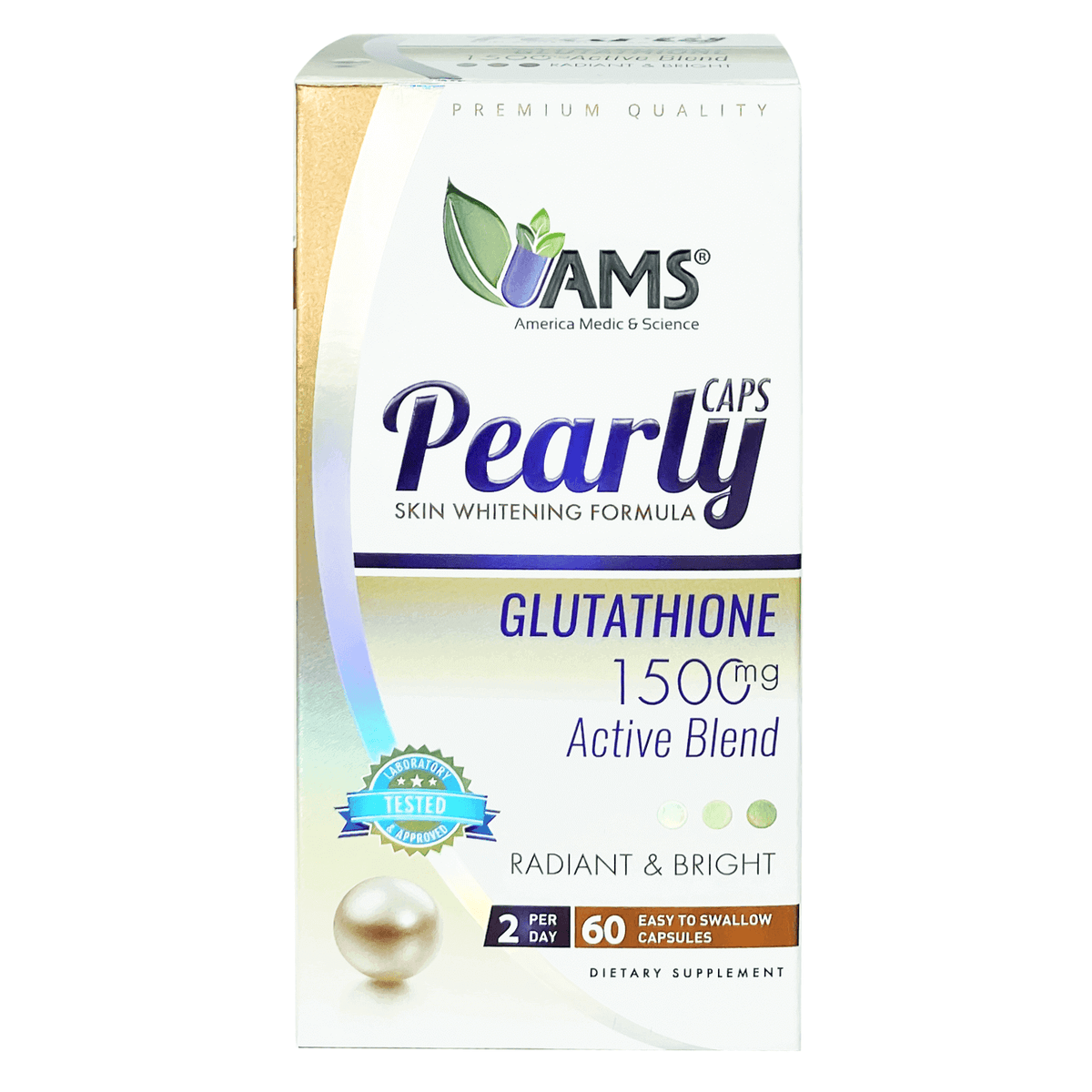 AMS Pearly Whitening Caps 60'S