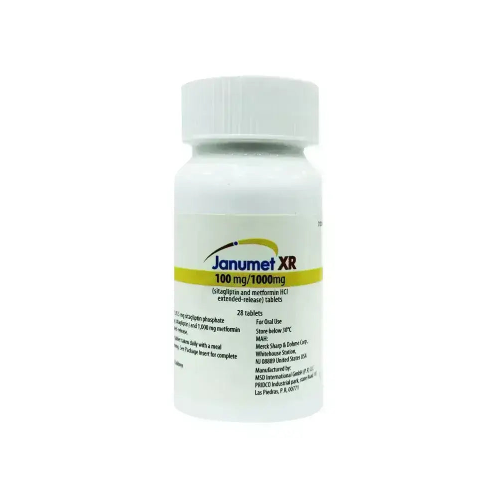 Janumet XR 100/1000 mg 28 Tabs