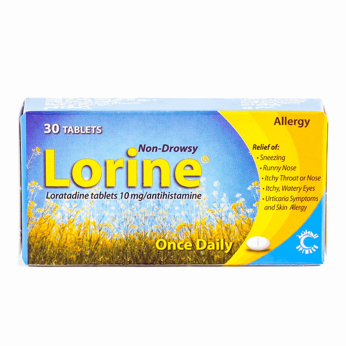 لورين 10 مجم 30 قرص