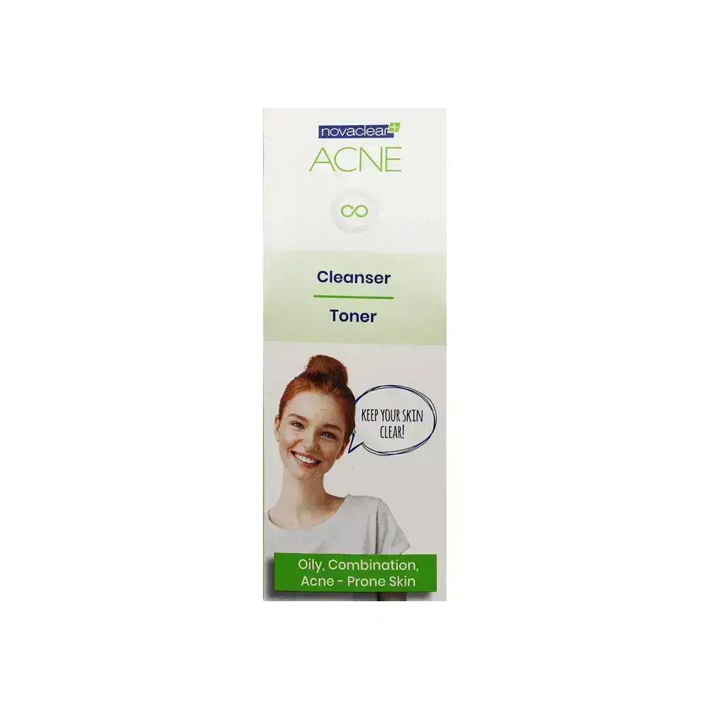 Novaclear Acne Set 2 Pcs (Cleanser + Toner)