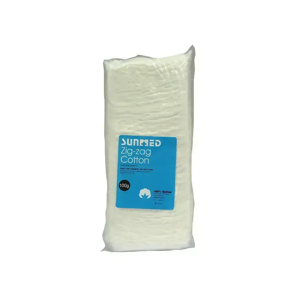 Zig Zag Cotton Wool 100 g