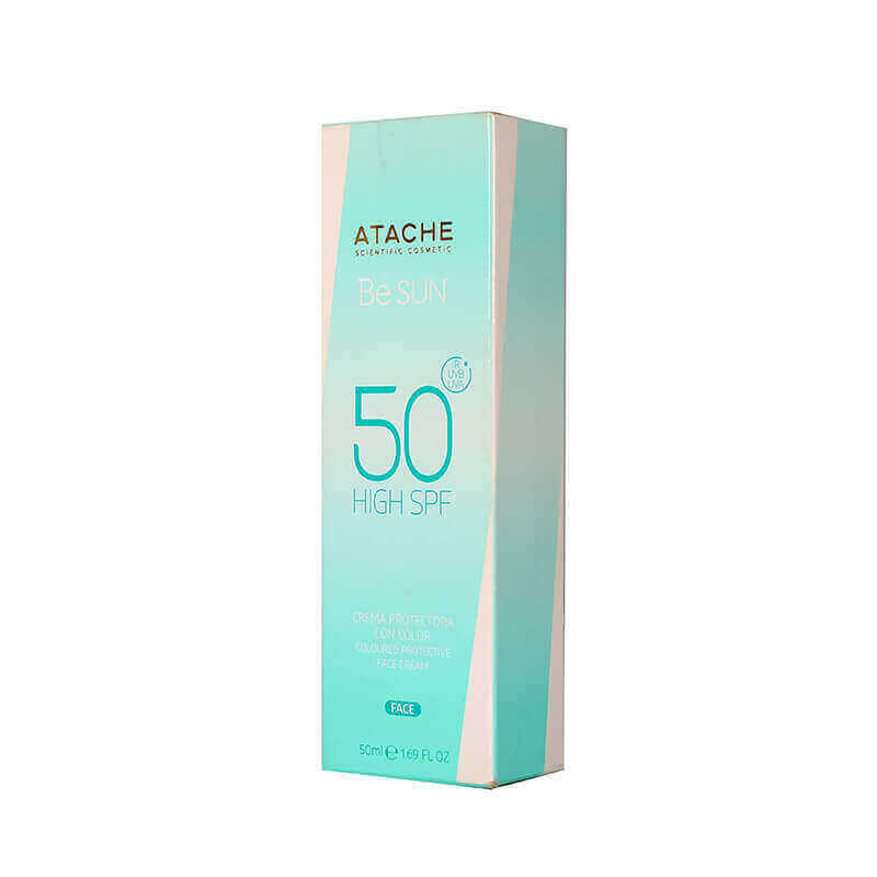 Atache Be Sun High SPF 50 Coloured Face Cream 50 ml