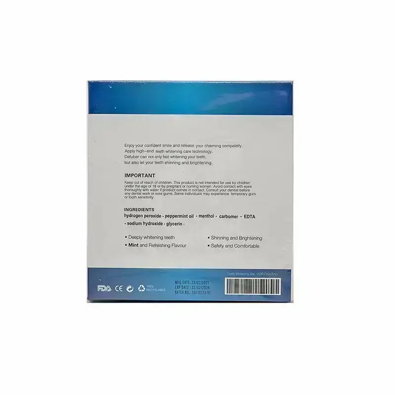 Defuber Teeth Whitening Pen 10% HP With Mint Flavour