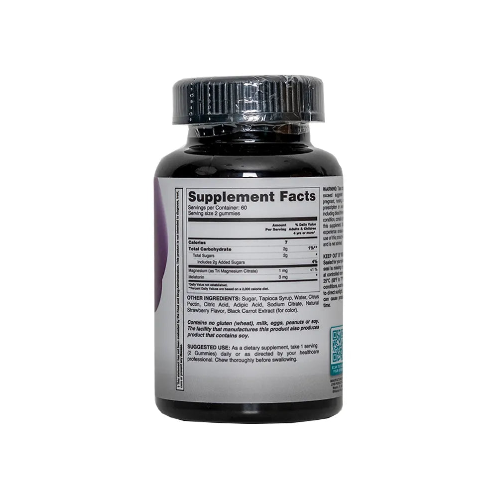 Livs Sleep Melatonin+Mg with Strawberry Flavor 60 Gummies