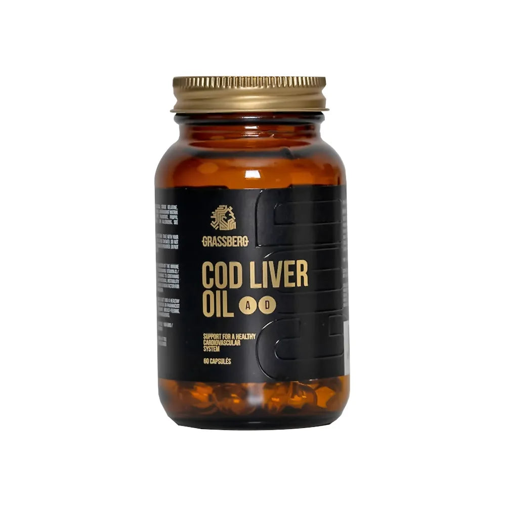Grassberg Cod Liver Oil 60 Caps