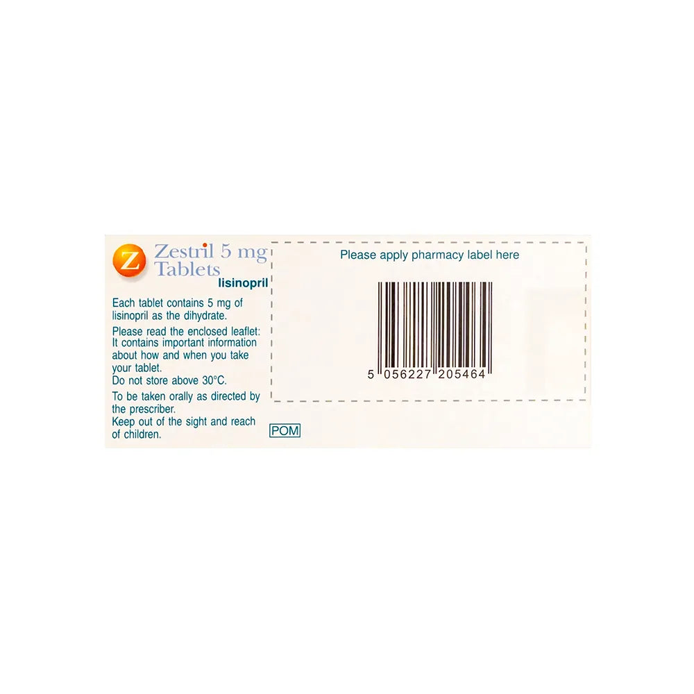 Zestril 5 mg 28 Tabs