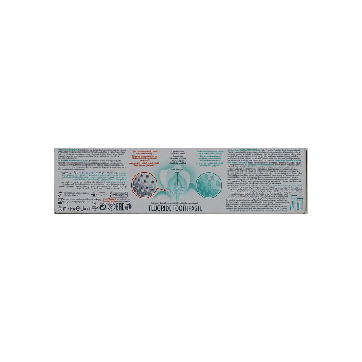 Elmex Sensitive Professional Gentle Whitening Toothpaste 75 ml