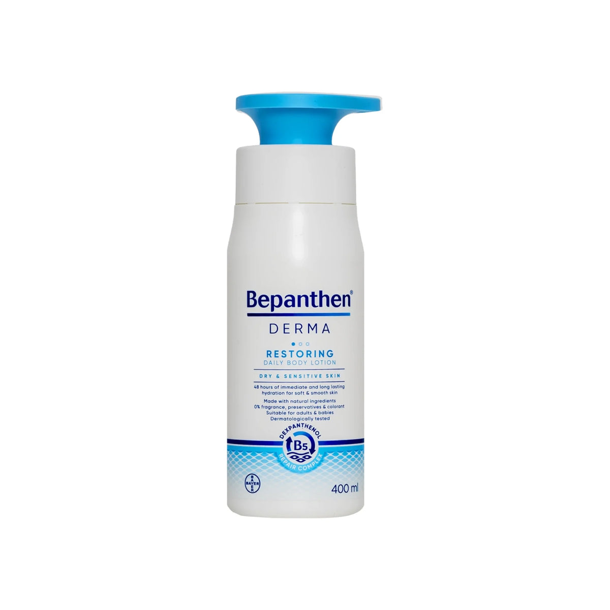 Bepanthen Derma Restoring Body Lotion For Dry & Sensitive Skin 400 ml