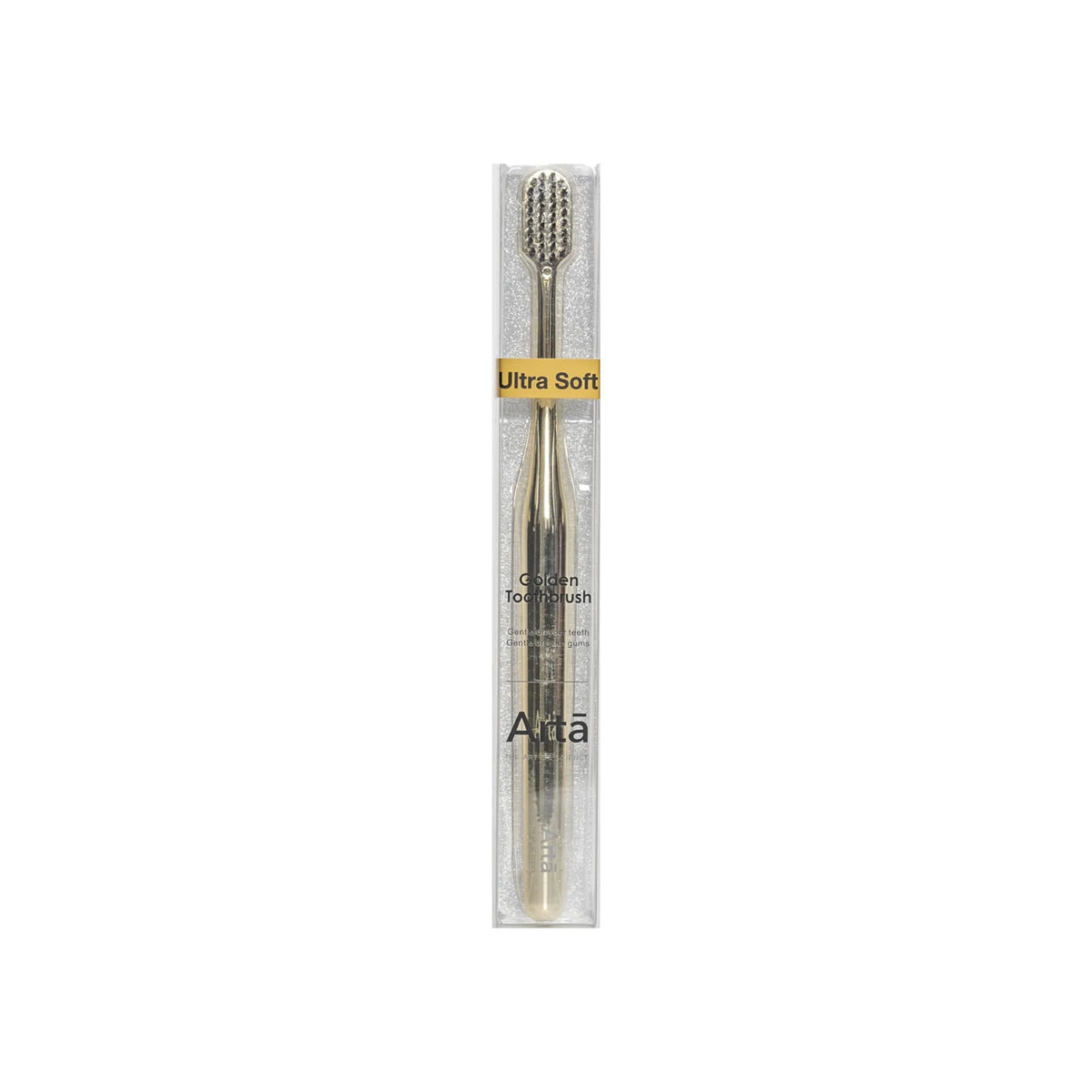 Arta Soft Golden Toothbrush with Grey Bristles 1 Pc
