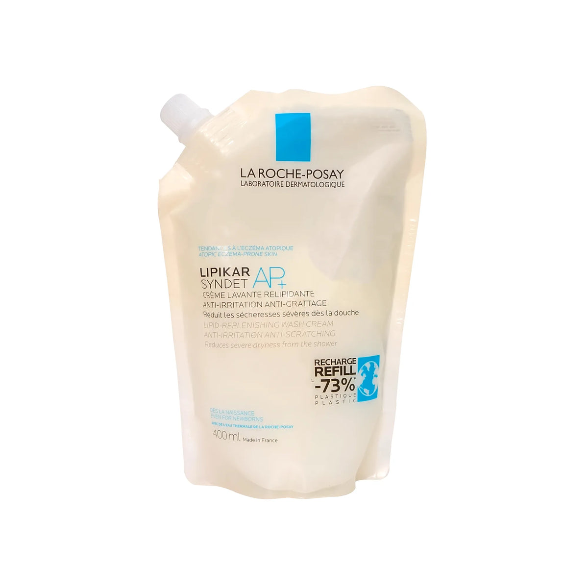 LA Roche Posay Lipikar Syndet AP+ Wash Cream Refill 400 ml