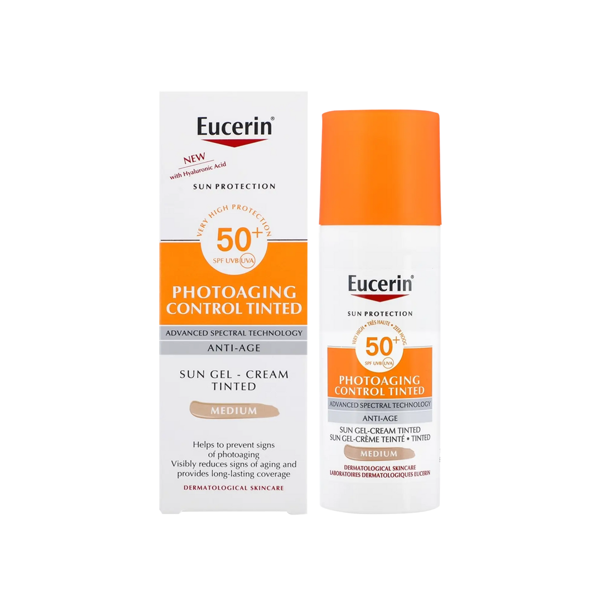 Eucerin Sun Cream  50+ CC MediumTinted